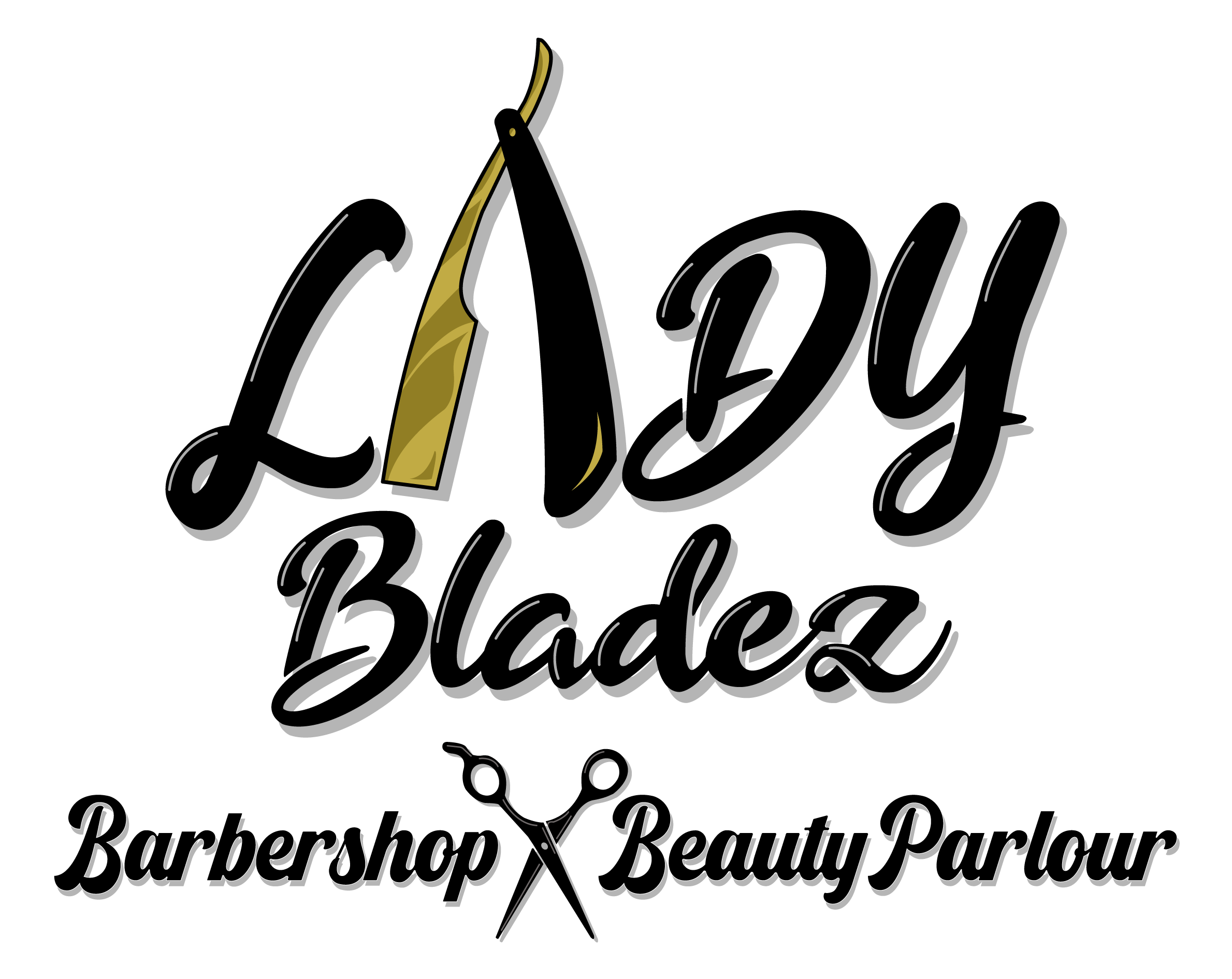 Lady Bladez Barbershop & Beauty Parlour Logo